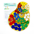 Набор «Разноцветные кружки №1» (красн, син, зел, желт, бел)