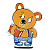 Фигурка персонажа «Медвежонок Мишик»