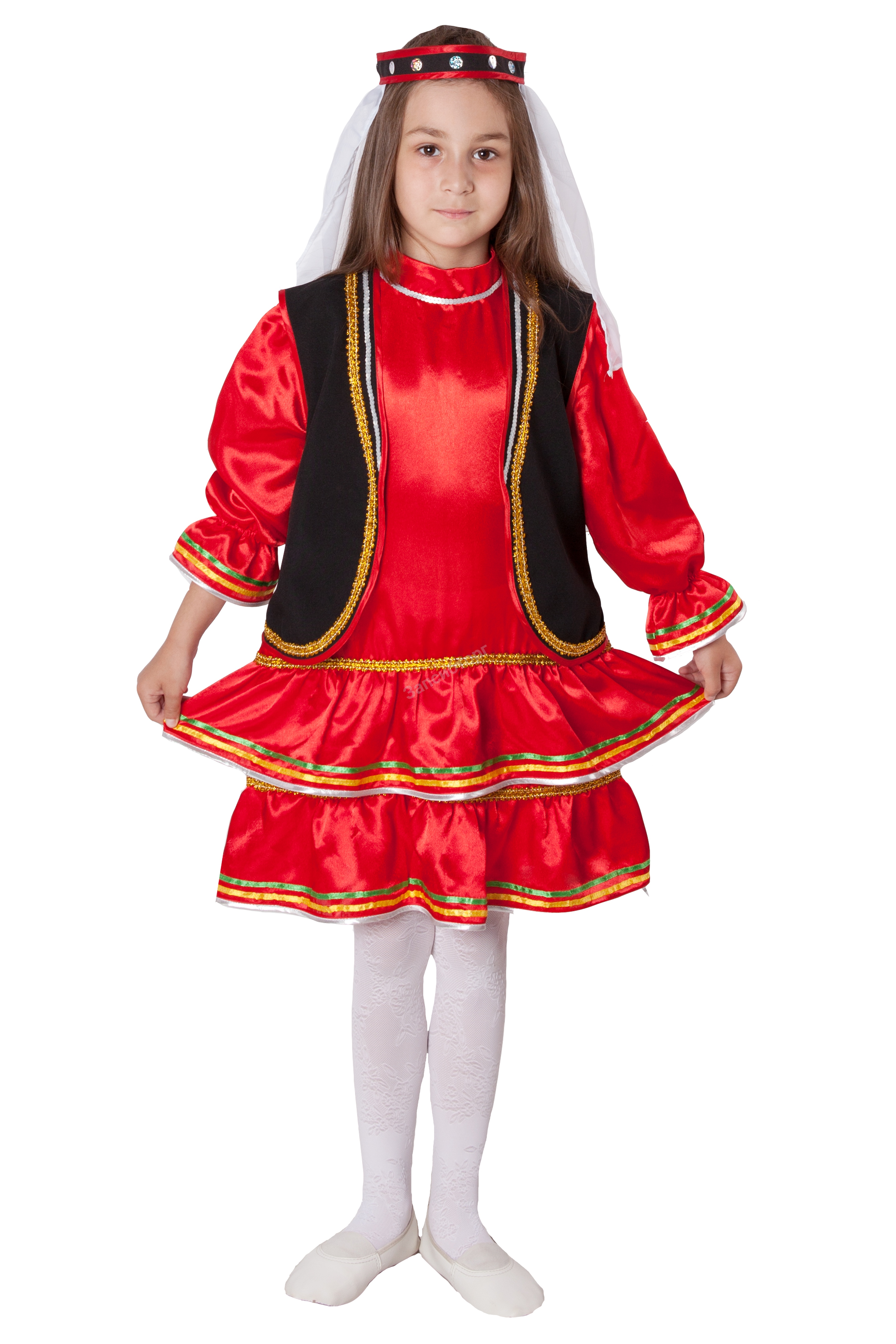 Башкирский народный костюм (девочка) (Россия)