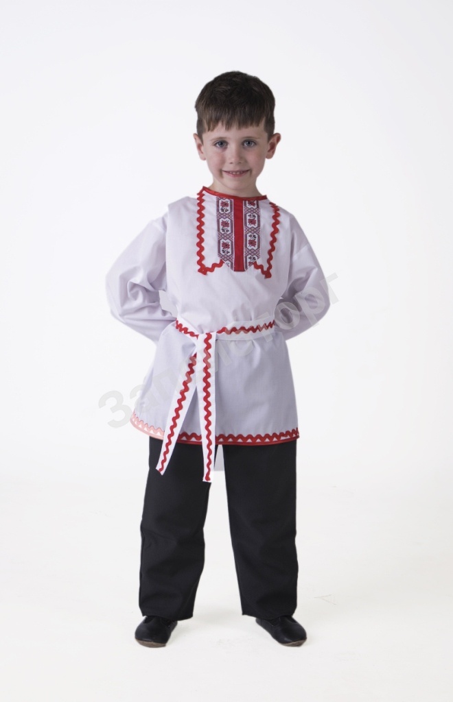 Марийский национальный костюм мальчик (Россия)