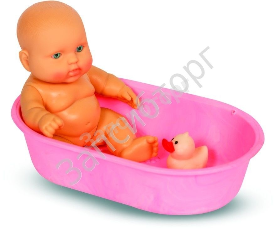 Кукла «Карапуз в ванночке» девочка