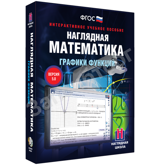 Интерактивное учебное пособие «Наглядная математика. Графики функций»